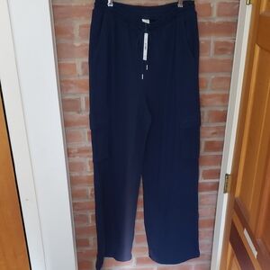TALL girl Friendly PINK Victoria's Secret Navy Drawstring Pants